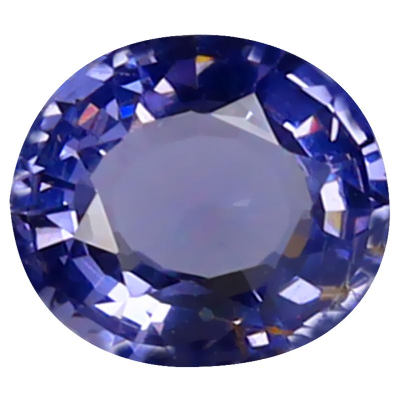 0.93 ct Amazing Oval Cut (7 x 6 mm) Unheated / Untreated Violet Spinel Natural Gemstone