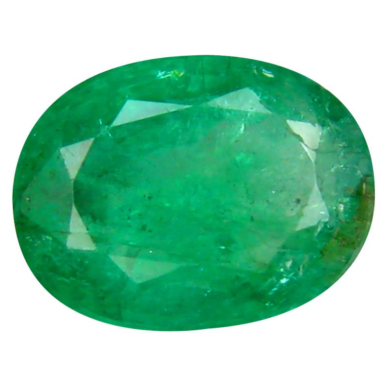 2.68 ct Super-Excellent Oval (10 x 8 mm) 100% Natural (Un-Heated) Colombia Emerald Loose Gemstone