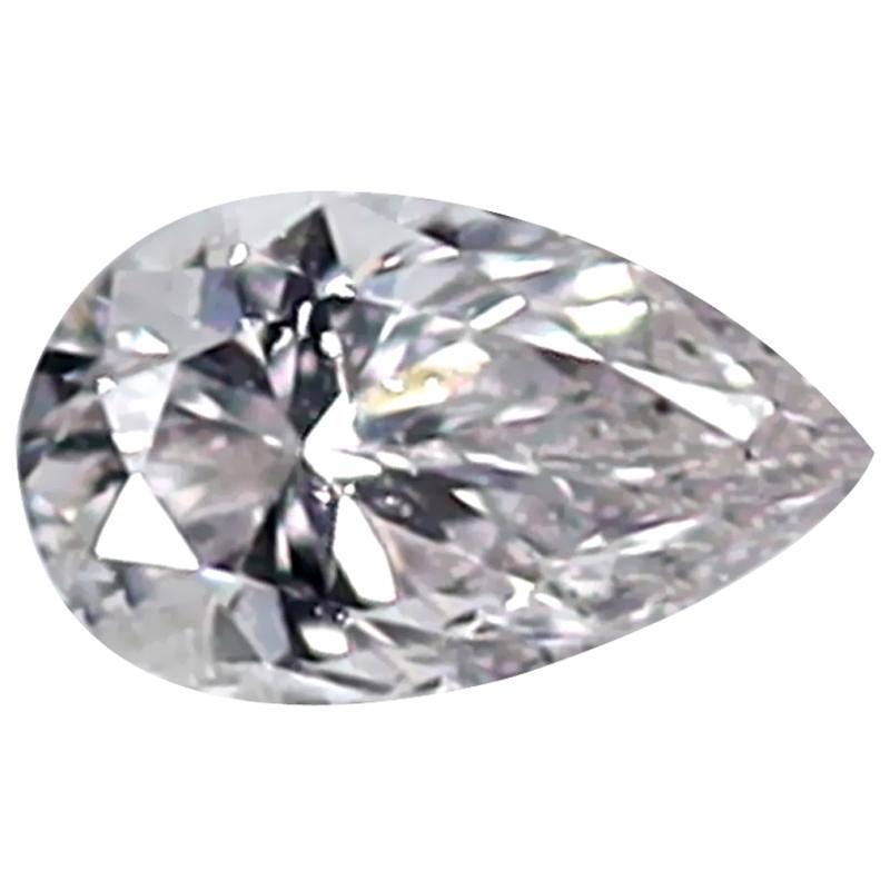 0.08 ct Lovely Pear Cut (4 x 2 mm) D (Colorless) Unheated / Untreated Diamond Natural Gemstone