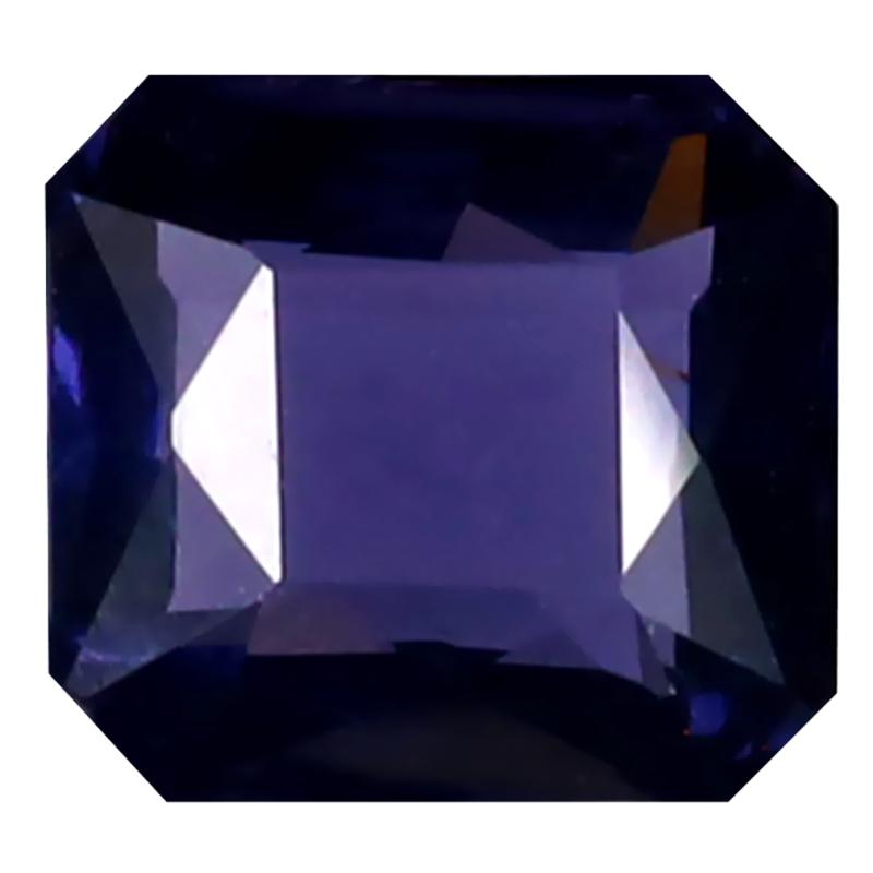 1.78 ct Gorgeous Radiant Cut (7 x 7 mm) Unheated / Untreated Violet Spinel Natural Gemstone