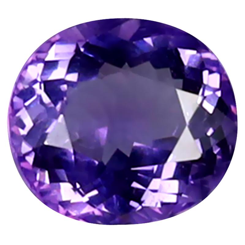 0.90 ct Exquisite Oval Cut (6 x 6 mm) Unheated / Untreated Violet Spinel Natural Gemstone