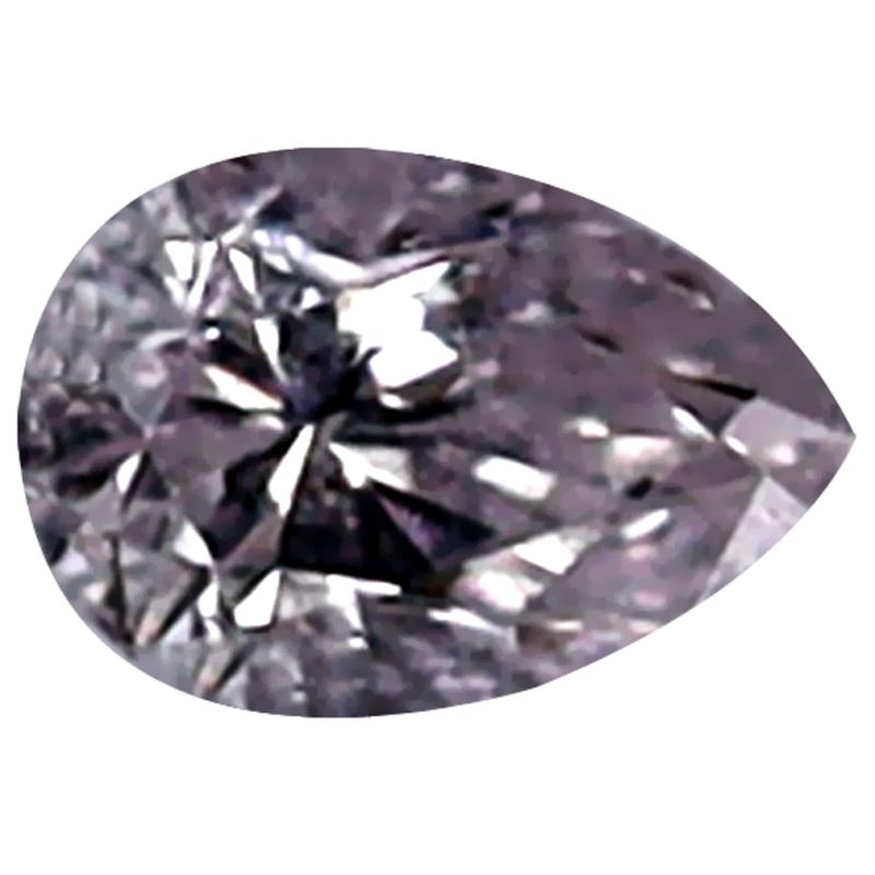 0.03 ct Pleasant Pear Cut (3 x 2 mm) D (Colorless) Unheated / Untreated Diamond Natural Gemstone