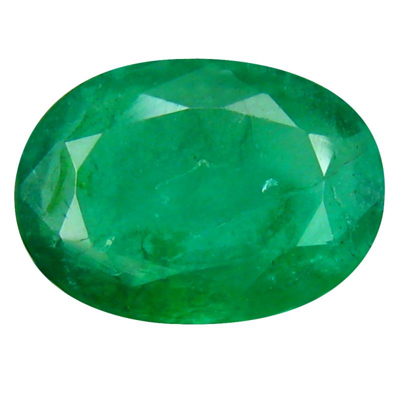 3.12 ct Excellent Oval (12 x 9 mm) 100% Natural (Un-Heated) Colombia Emerald Loose Gemstone