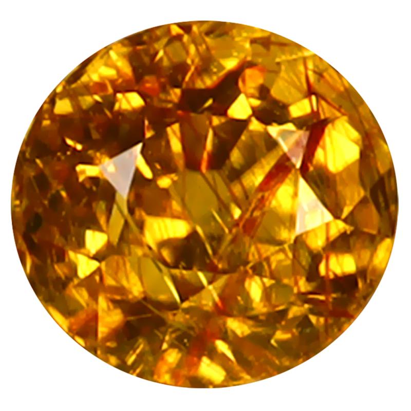 2.00 ct Outstanding Oval Cut (7 x 6 mm) 100% Natural (Un-Heated) Golden Yellow Zircon Natural Gemstone