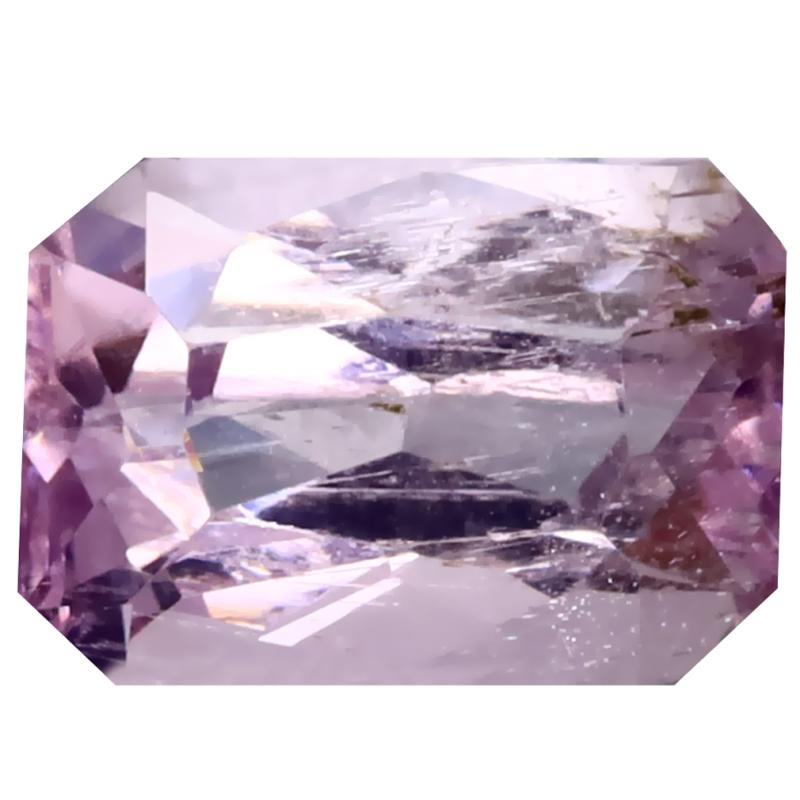 5.15 ct Charming Octagon Cut (11 x 8 mm) Afghanistan Pink Kunzite Natural Gemstone