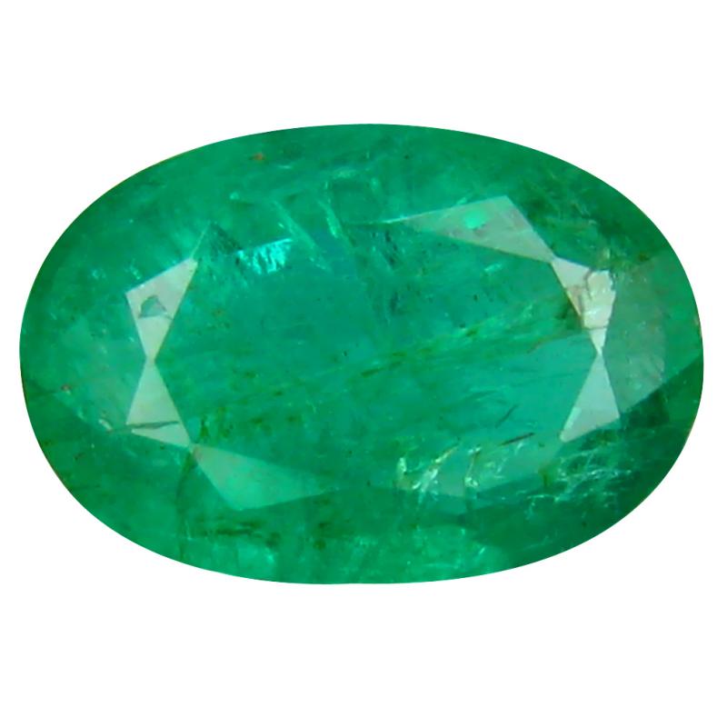 2.97 ct Best Oval (11 x 8 mm) 100% Natural (Un-Heated) Colombia Emerald Loose Gemstone