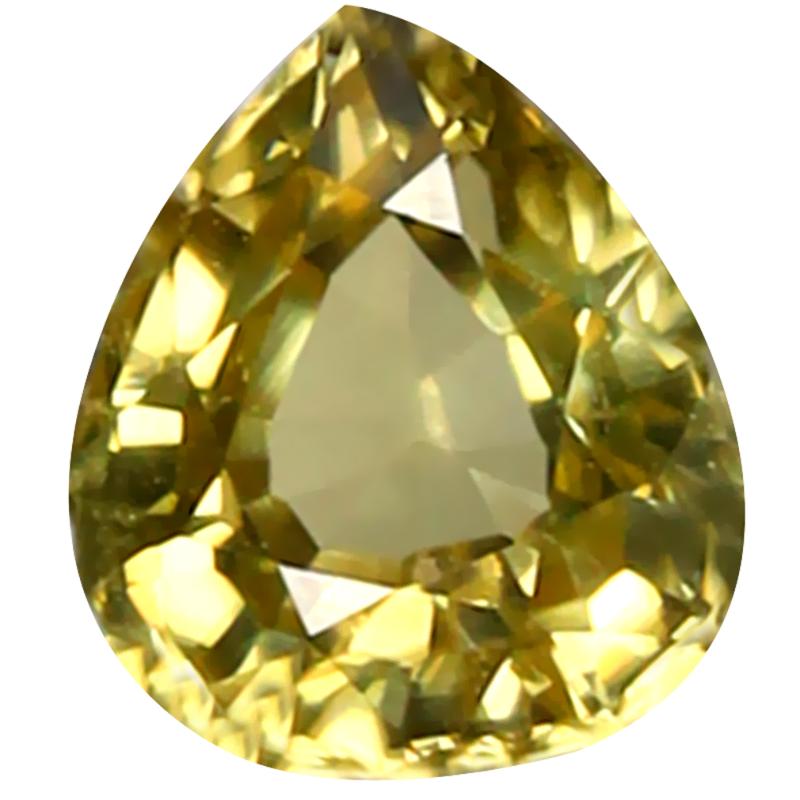 1.20 ct Significant Pear Cut (7 x 6 mm) 100% Natural (Un-Heated) Yellow Zircon Natural Gemstone