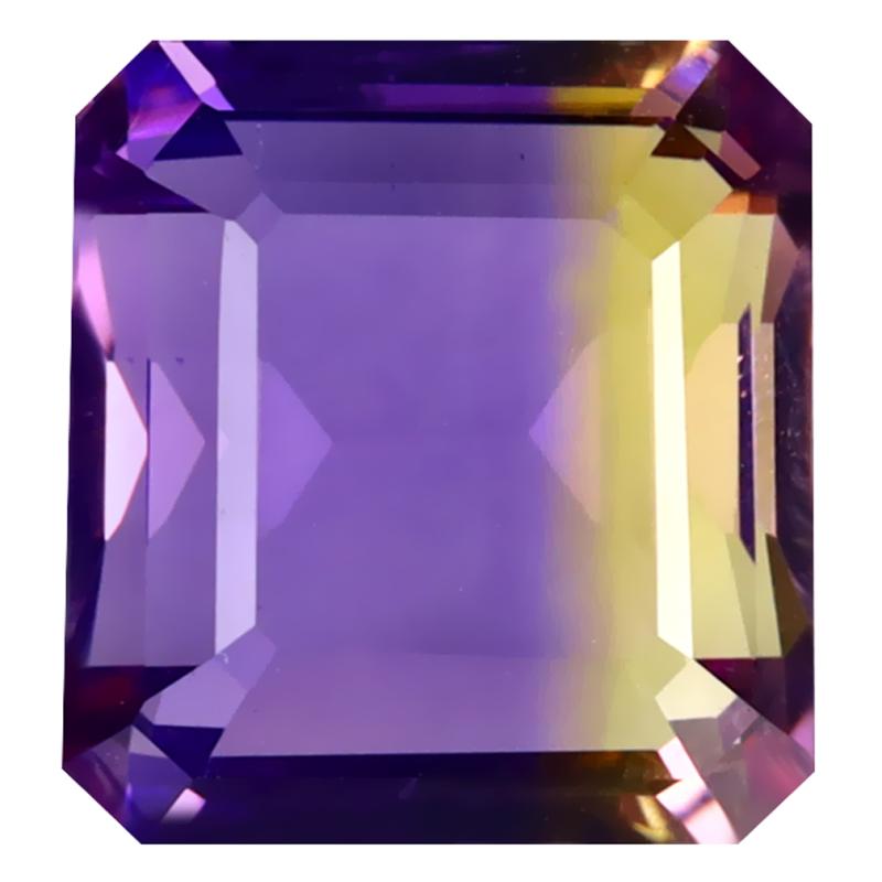 6.63 ct Magnificent Octagon Cut (10 x 11 mm) Unheated / Untreated Natural Ametrine Loose Gemstone
