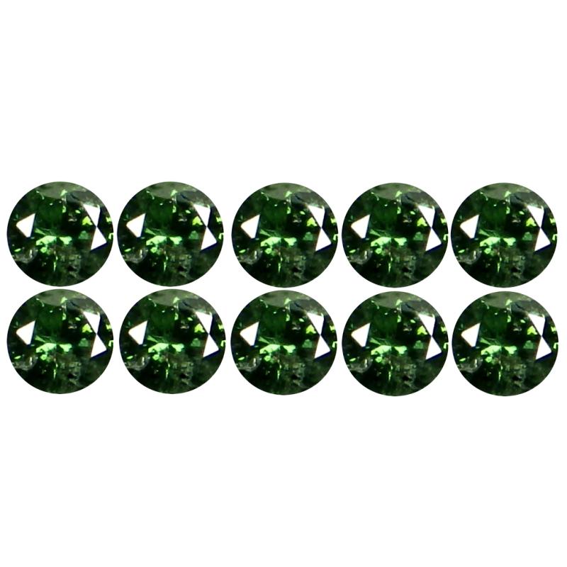 0.20 ct (10 pcs Lot) Valuable CALIBRATED SIZE(2 x 2 mm) Round Shape Diamond Natural Gemstone