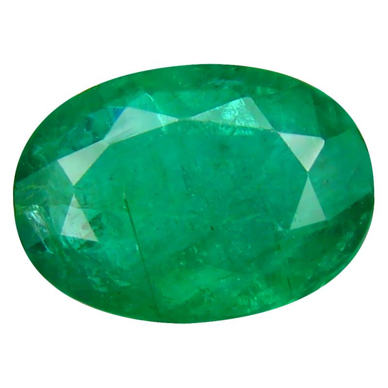 3.12 ct Magnificent Oval (11 x 8 mm) 100% Natural (Un-Heated) Colombia Emerald Loose Gemstone