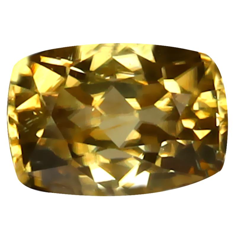 1.69 ct Charming Cushion Cut (7 x 5 mm) 100% Natural (Un-Heated) Yellow Zircon Natural Gemstone