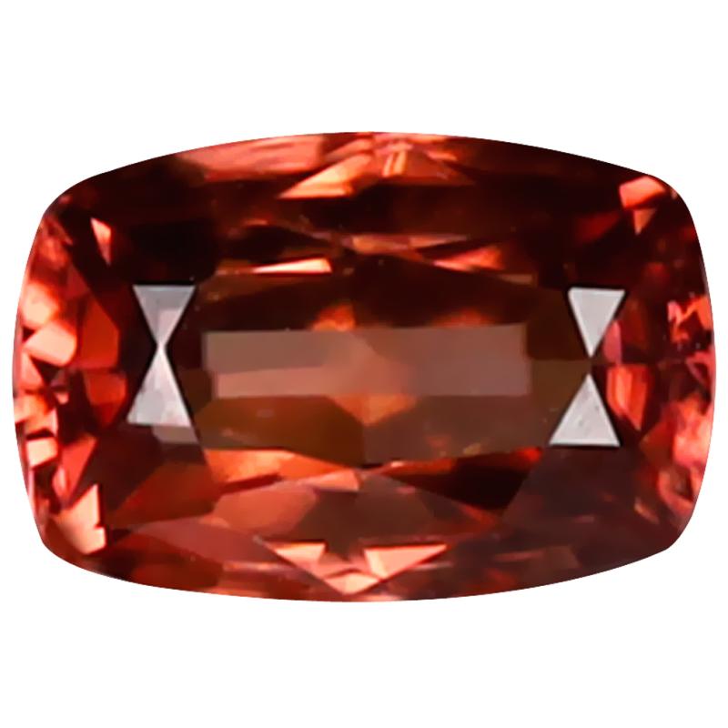 1.12 ct Superb Cushion Cut (7 x 5 mm) 100% Natural (Un-Heated) Honey Brown Zircon Natural Gemstone