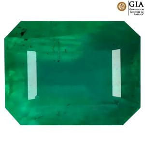 GIA CERTIFIED 3.17 ct EXTRAORDINARY OCTAGON CUT (9 X 7 MM) COLOMBIA EMERALD LOOSE STONE